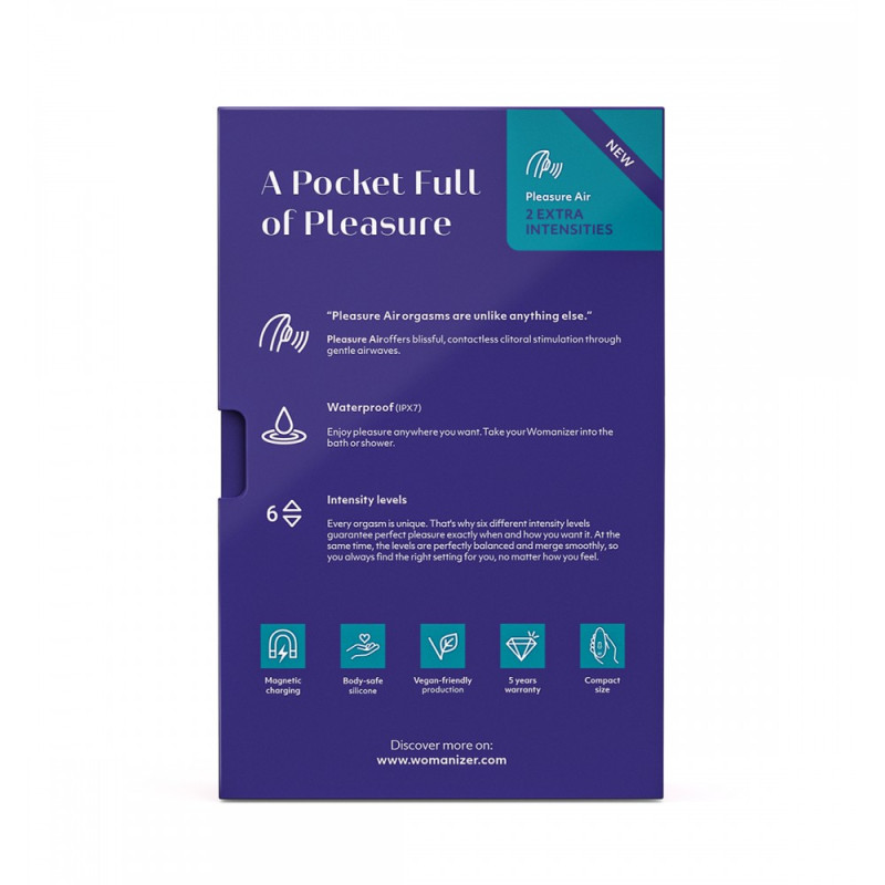 Вакуумний стимулятор клітора Womanizer Starlet 3 Indigo Вакуумний стимулятор клітора Womanizer Starlet 3 Indigo