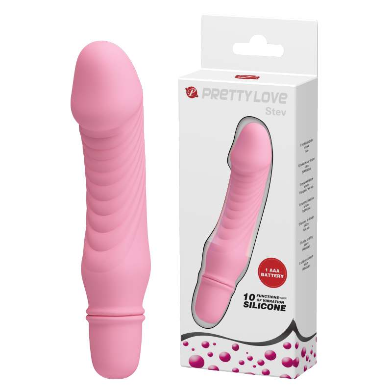 Вибратор Pretty Love Stev Vibrator Light Pink Вибратор Pretty Love Stev Vibrator Light Pink