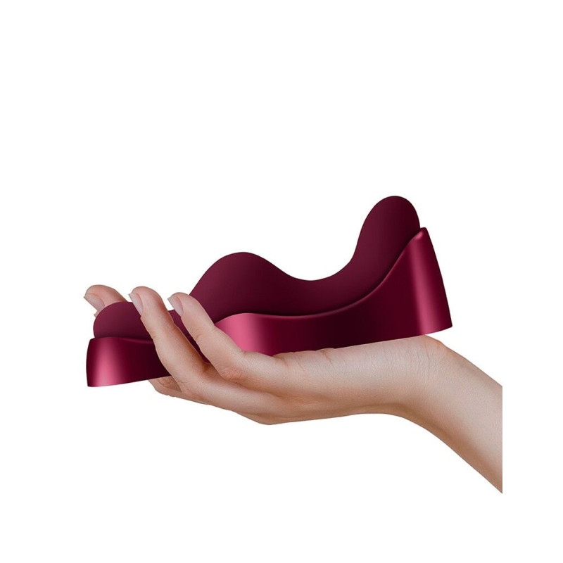 Универсальный sit-on-top вибратор Rocks Off Ruby Glow Blush, пульт ДУ Универсальный sit-on-top вибратор Rocks Off Ruby Glow Blush, пульт ДУ