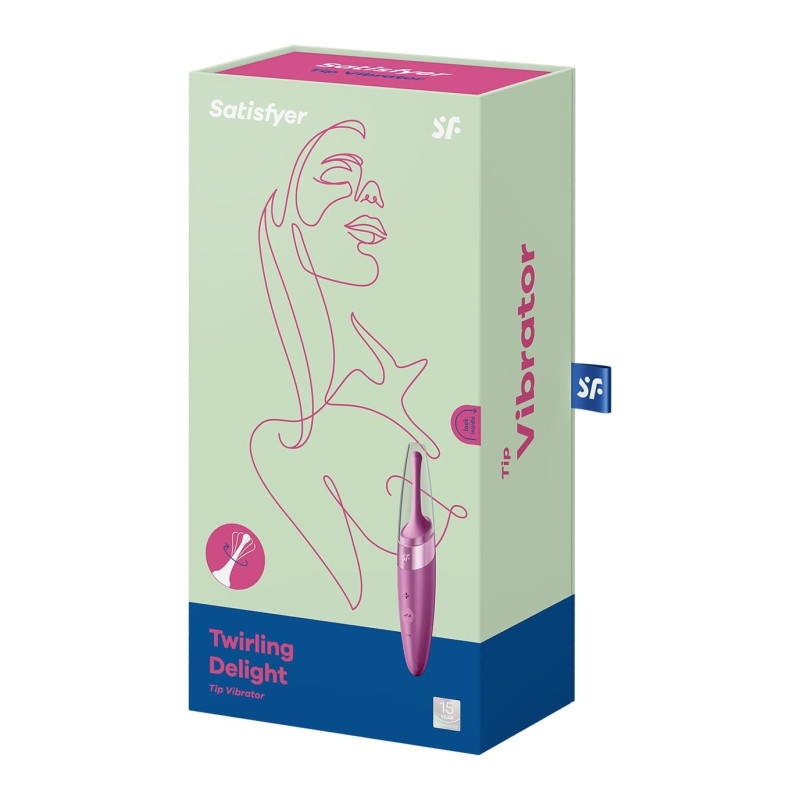 Вибратор для клитора Satisfyer Twirling Delight Лиловая Вибратор для клитора Satisfyer Twirling Delight Лиловая