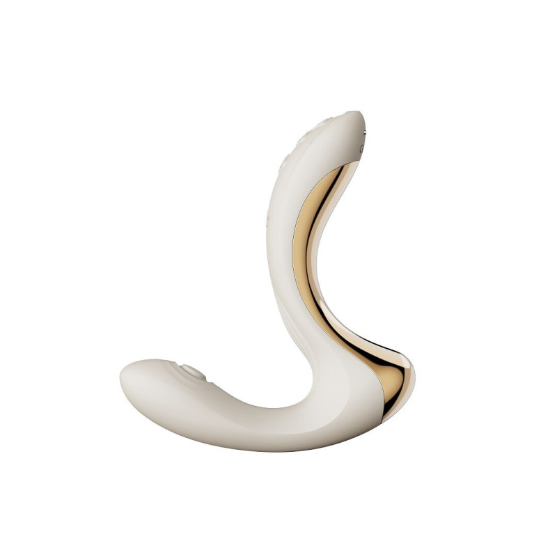 Вибратор-пульсатор с вакуумной насадкой Zalo – Talis G-Spot PulseWave Vibrator Ivory White Вибратор-пульсатор с вакуумной насадкой Zalo – Talis G-Spot PulseWave Vibrator Ivory White