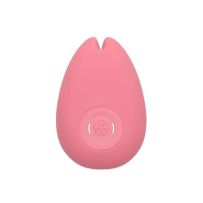 Минивибратор IROHA SAKURA Coral, раздвоенный кончик, 5 режимов, перезаряжаемый