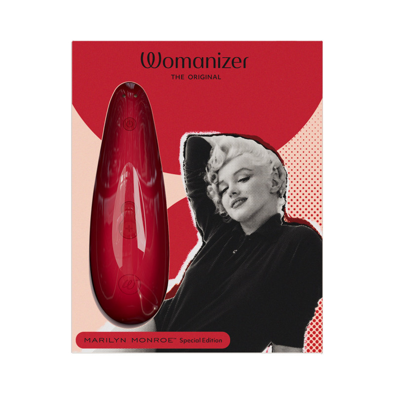 Вакуумный стимулятор клитора Womanizer Marilyn Monroe Vivid Red Вакуумный стимулятор клитора Womanizer Marilyn Monroe Vivid Red