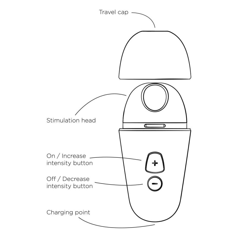 Вакуумний кліторальний стимулятор Romp Free X Вакуумний кліторальний стимулятор Romp Free X