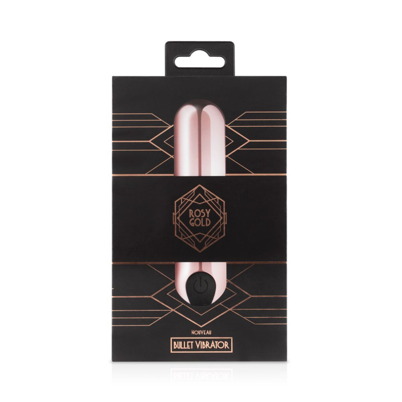 Вибропуля Rosy Gold - Nouveau Bullet Vibrator, перезаряжаемая Вибропуля Rosy Gold - Nouveau Bullet Vibrator, перезаряжаемая
