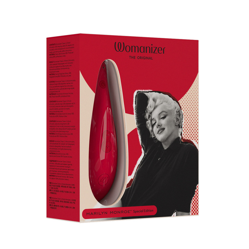 Вакуумный стимулятор клитора Womanizer Marilyn Monroe Vivid Red Вакуумный стимулятор клитора Womanizer Marilyn Monroe Vivid Red