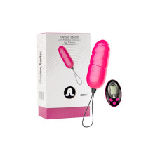 Виброяйцо Adrien Lastic Ocean Storm с пультом LRS Розовое