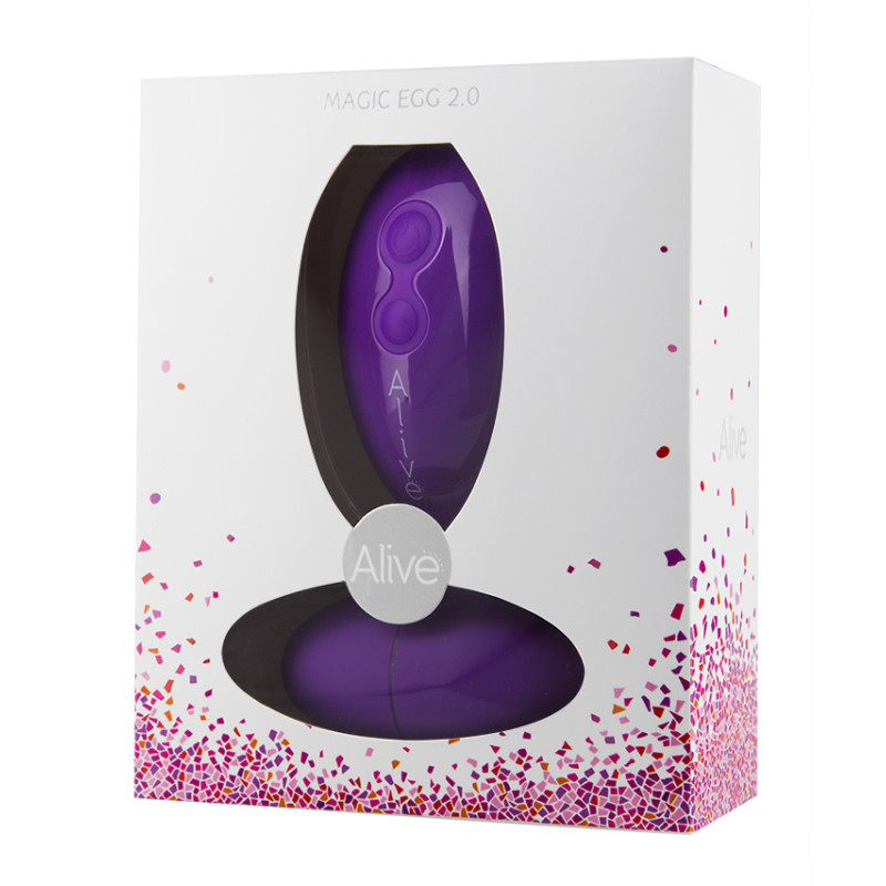 Виброяйцо Alive Magic Egg 2.0 Фиолетовое Виброяйцо Alive Magic Egg 2.0 Фиолетовое