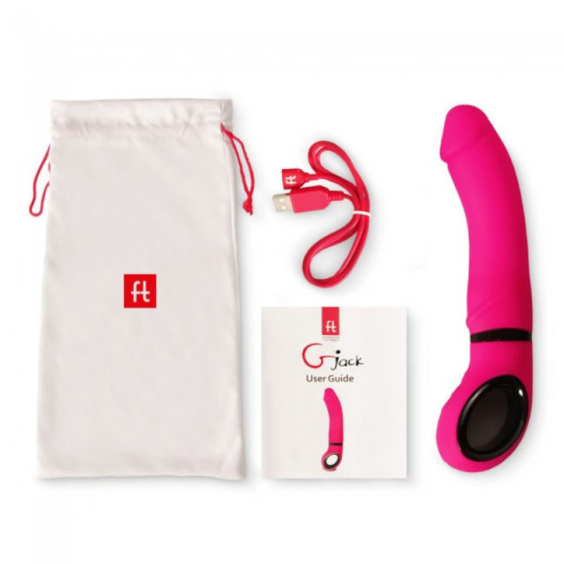 Реалистичный вибратор Fun Toys Gjack Розовый Реалистичный вибратор Fun Toys Gjack Розовый