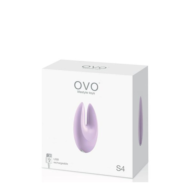 Вибромассажер OVO S4 Сиреневый Вибромассажер OVO S4 Сиреневый