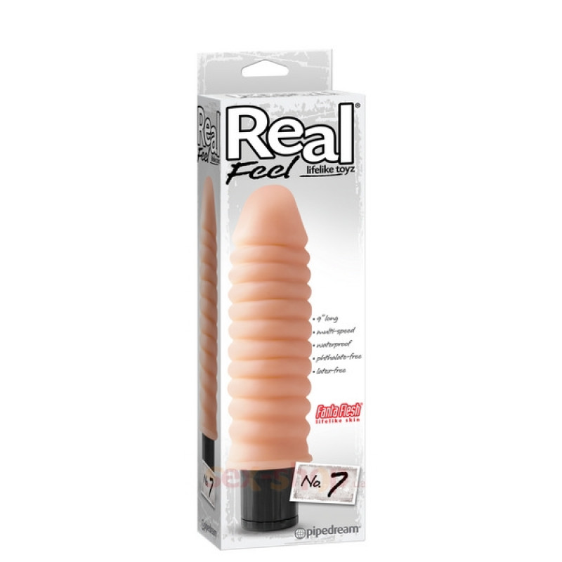 Вібратор Pipedream Real Feel №7 19Х5 см Вібратор Pipedream Real Feel №7 19Х5 см