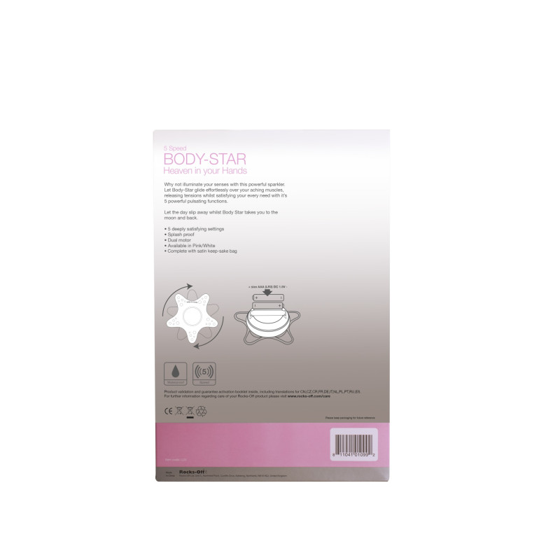 Массажер для тела Rocks Off Body-Star Массажер для тела Rocks Off Body-Star