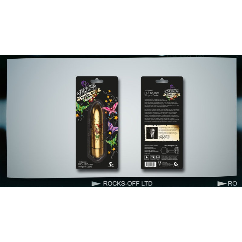 Вибратор Rocks Off RO-120 мм Tattoo Bullet Wings of Desire Вибратор Rocks Off RO-120 мм Tattoo Bullet Wings of Desire