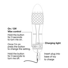 Вібратор Rocks Off Dr Roccos Zeppelina