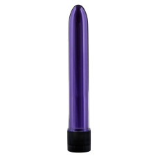 Вибратор пластиковый Toy Joy Retro Ultra Slimline 17х2,5 см Фиолетовый