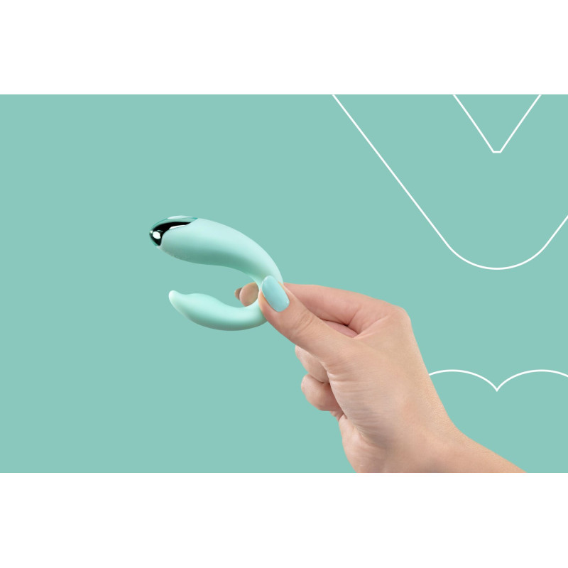 Вибратор для пар FairyGasm PleasureBerry green, зарядный кейс, пульт ДУ Вибратор для пар FairyGasm PleasureBerry green, зарядный кейс, пульт ДУ