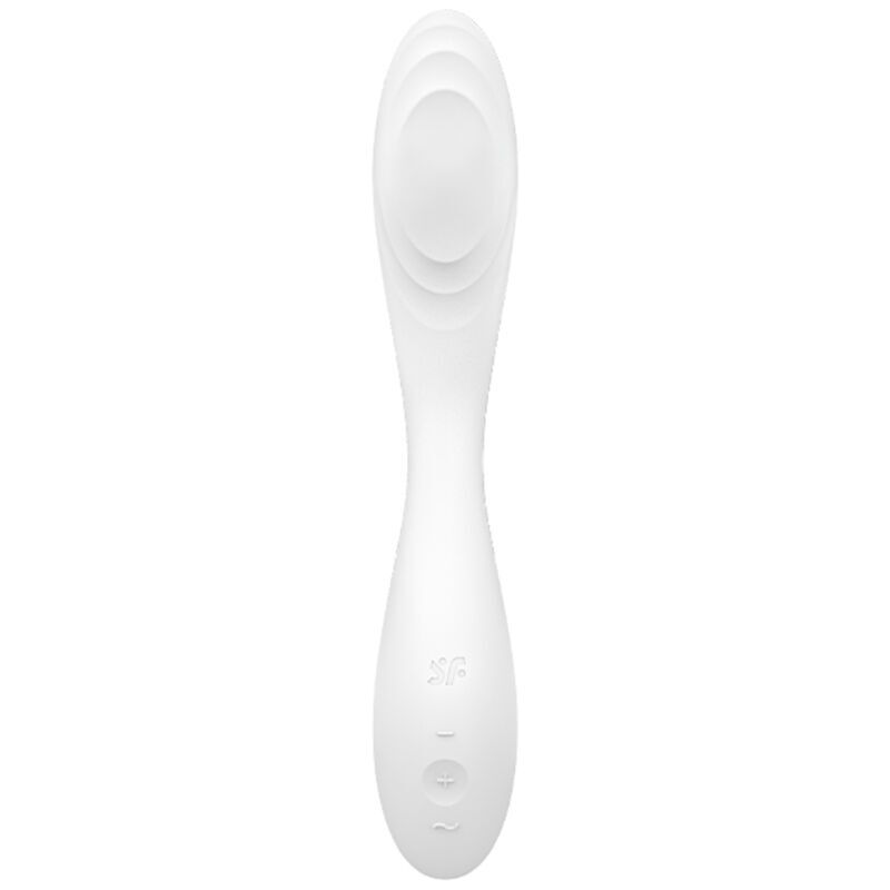 Вібратор із перлинною стимуляцією точки G Satisfyer Rrrolling Pleasure White Вібратор із перлинною стимуляцією точки G Satisfyer Rrrolling Pleasure White