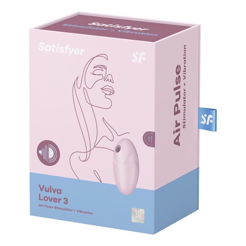 Вакуумный стимулятор Satisfyer Vulva Lover 3 Pink Вакуумный стимулятор Satisfyer Vulva Lover 3 Pink