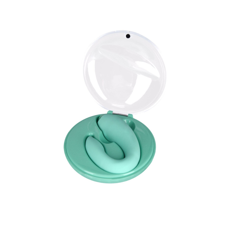 Вибратор для пар FairyGasm PleasureBerry green, зарядный кейс, пульт ДУ Вибратор для пар FairyGasm PleasureBerry green, зарядный кейс, пульт ДУ