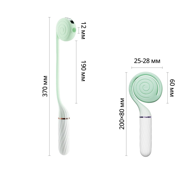 Пульсатор з вакуумною стимуляцією Otouch LOLLIPOP Teal Пульсатор з вакуумною стимуляцією Otouch LOLLIPOP Teal