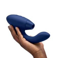 Инновационный бесконтактный вибратор-стимулятор Womanizer Duo 2 Blueberry