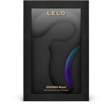 Кліторально-вагінальний звуковий стимулятор LELO Enigma WAVE Black, 3 типи стимуляції