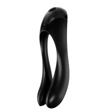 Вибратор на палец Satisfyer Candy Cane Черный