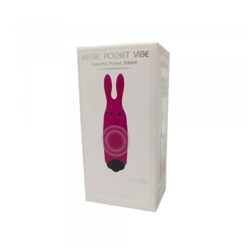 Мінівібратор Adrien Lastic Pocket Vibe Rabbit Рожевий