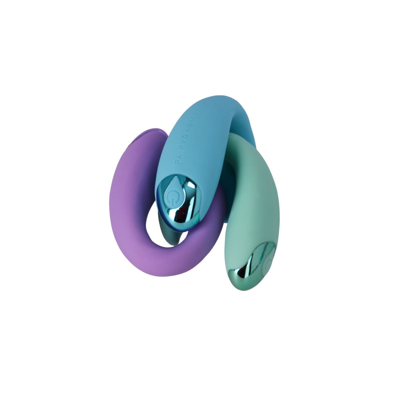 Вибратор для пар FairyGasm PleasureBerry green, зарядный кейс, пульт ДУ Вибратор для пар FairyGasm PleasureBerry green, зарядный кейс, пульт ДУ