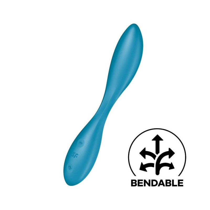 Універсальний вібратор Satisfyer G-Spot Flex 1, гнучкий стовбур із фіксацією положення Універсальний вібратор Satisfyer G-Spot Flex 1, гнучкий стовбур із фіксацією положення