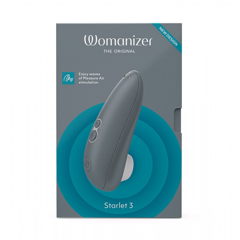 Вакуумный стимулятор клитора Womanizer Starlet 3 Gray