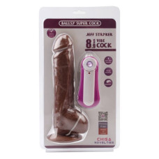 Вибромассажер Chisa JEFF STRYKER 8.9 Коричневый