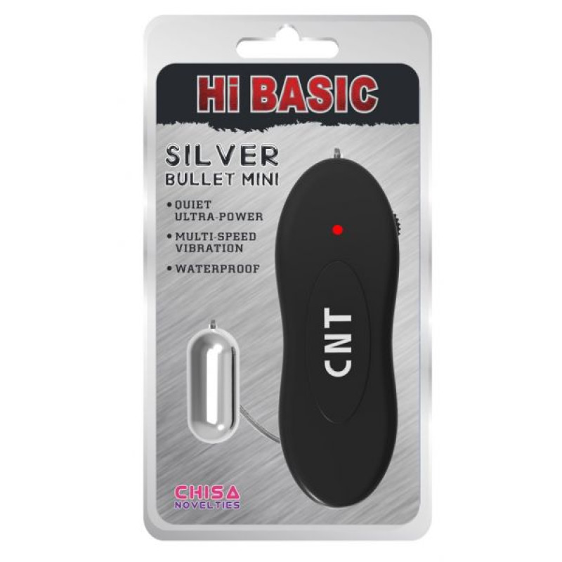 Вибропуля Silver Bullet Mini Черная