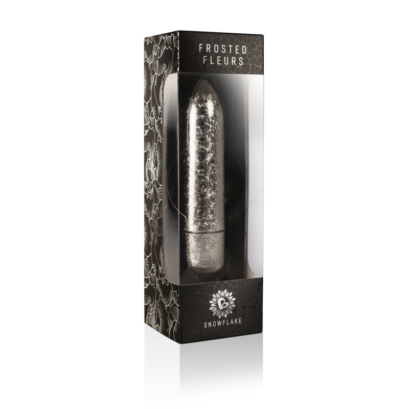 Віброкулька Rocks Off RO-120mm Frosted Fleur Snowflake Віброкулька Rocks Off RO-120mm Frosted Fleur Snowflake