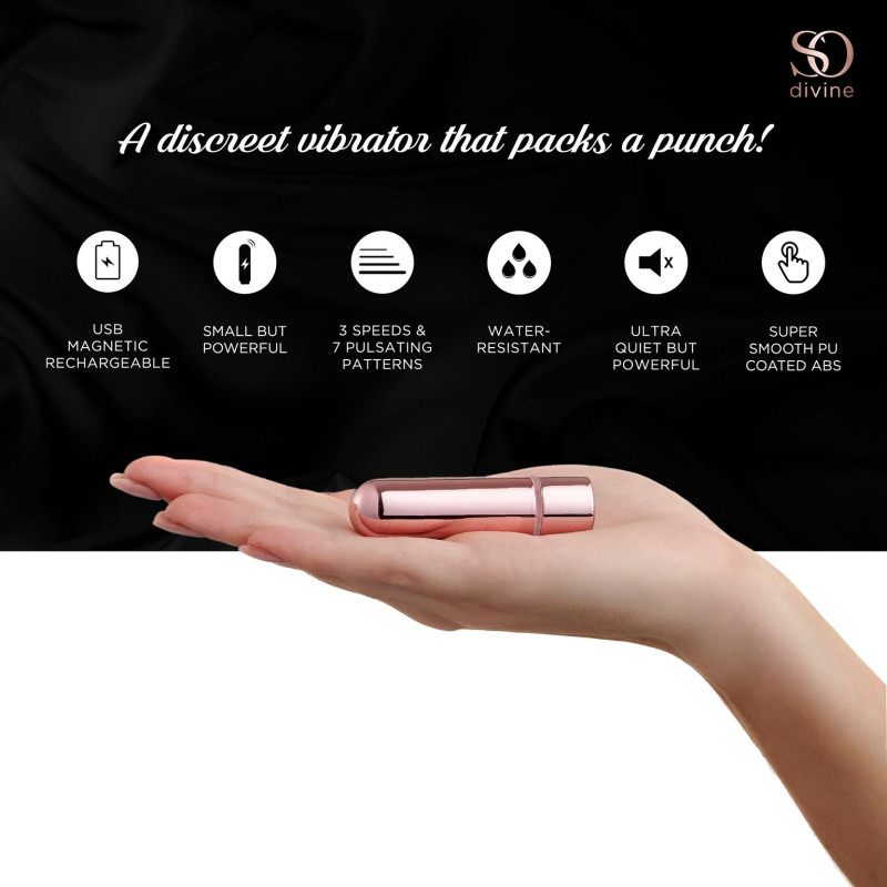 Золота віброкулька So Divine Shine Золота віброкулька So Divine Shine