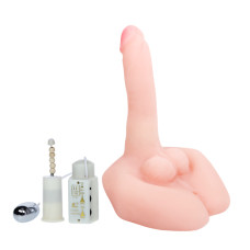 Вибратор LyBaile Mr.Big Vibrating & Rotating Cock Flesh