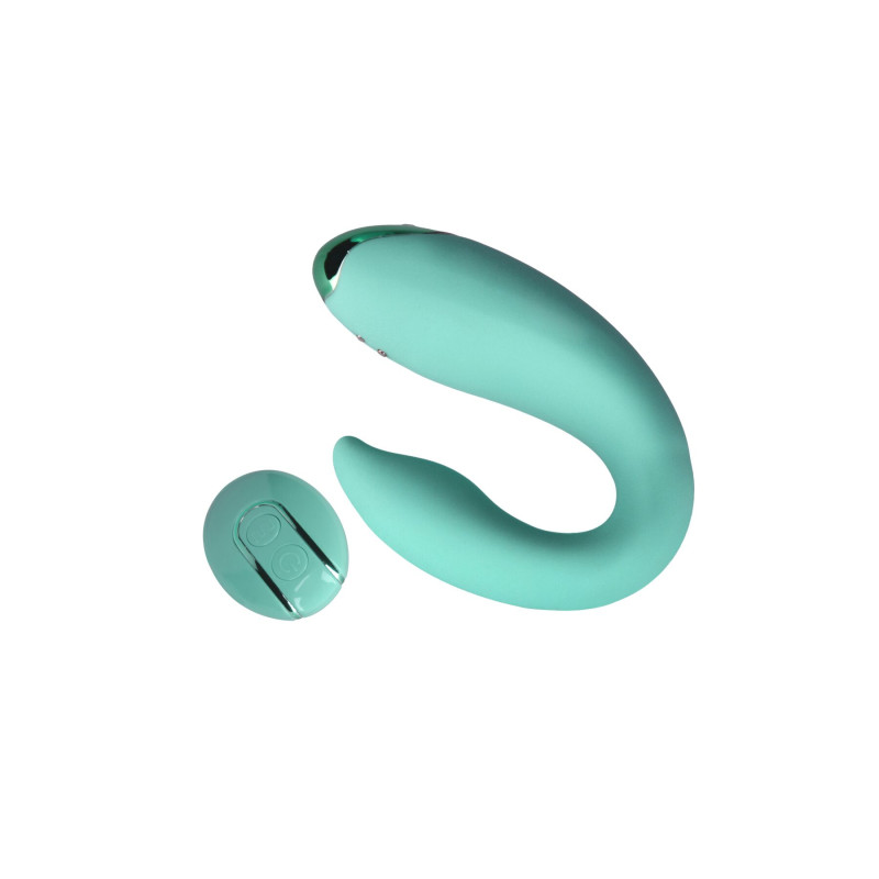 Вибратор для пар FairyGasm PleasureBerry green, зарядный кейс, пульт ДУ Вибратор для пар FairyGasm PleasureBerry green, зарядный кейс, пульт ДУ