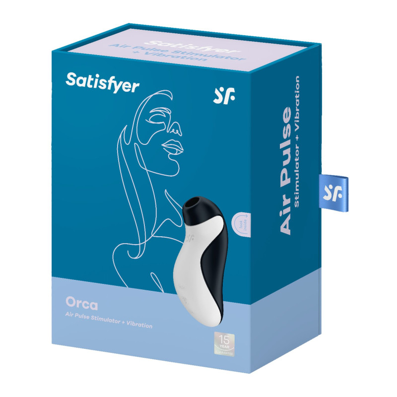 Вакуумний стимулятор з вібрацією Satisfyer Orca Вакуумний стимулятор з вібрацією Satisfyer Orca