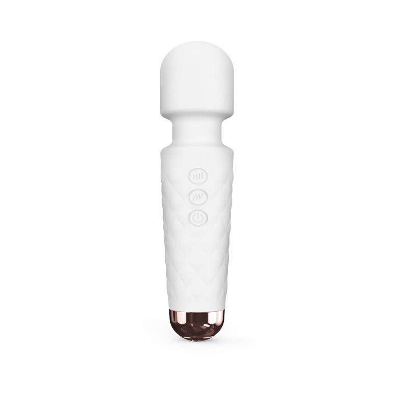 Минивибромассажер Dorcel Wand Mini Wanderful White Минивибромассажер Dorcel Wand Mini Wanderful White