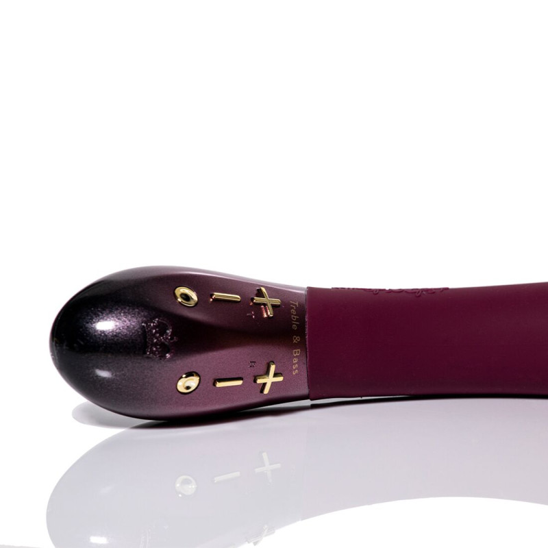 Вибратор для точки G Hot Octopuss KURVE, Treble and Bass Technology, 2 мотора, мягкий кончик Вибратор для точки G Hot Octopuss KURVE, Treble and Bass Technology, 2 мотора, мягкий кончик