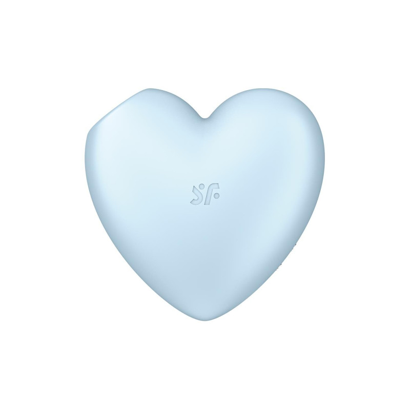Вакуумный стимулятор-сердце с вибрацией Satisfyer Cutie Heart Blue Вакуумный стимулятор-сердце с вибрацией Satisfyer Cutie Heart Blue