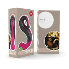 Вибратор Fun Factory DeLight Бордовый/Черный