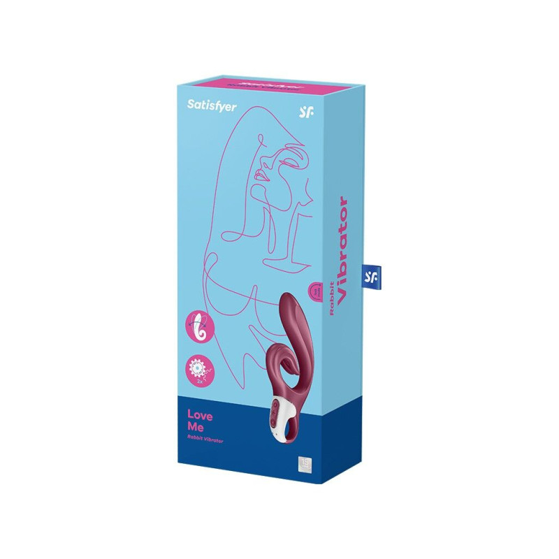 Вибратор-кролик Satisfyer Love Me Red Вибратор-кролик Satisfyer Love Me Red