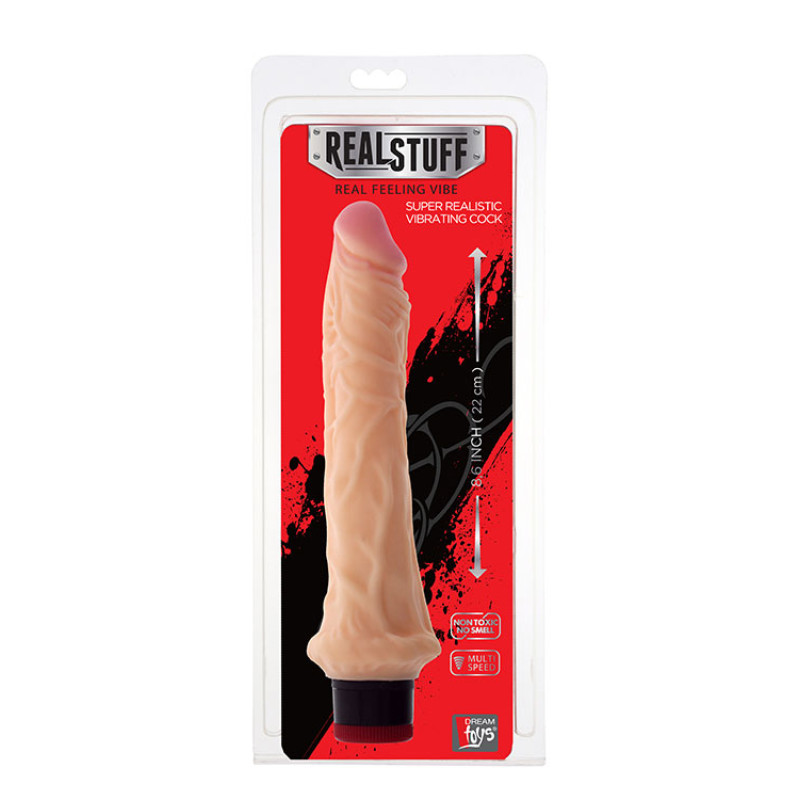 Вибратор Dreamtoys Realistx 8,6 inch Телесный Вибратор Dreamtoys Realistx 8,6 inch Телесный