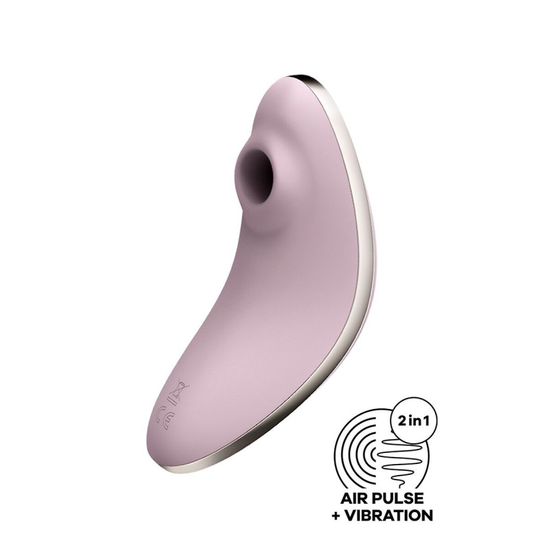 Вакуумний вібратор Satisfyer Vulva Lover 1 Violet Вакуумний вібратор Satisfyer Vulva Lover 1 Violet
