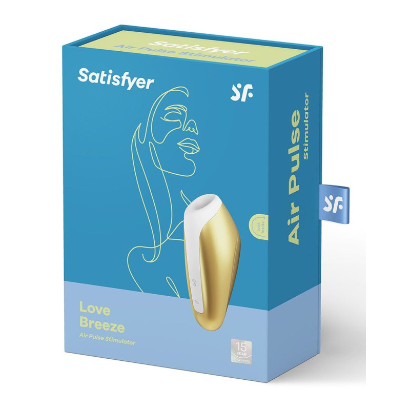 Мініатюрний вакуумний стимулятор Satisfyer Love Breeze Жовтий