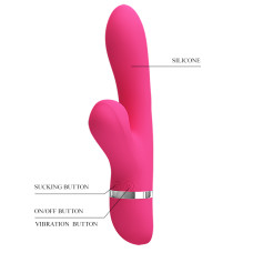 Вибратор Pretty Love Willow Vibrator Pink
