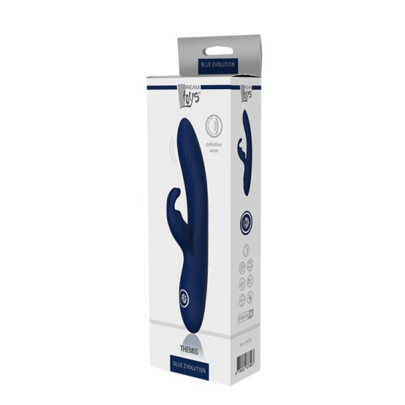Вибромассажер кролик Dreamtoys Evolution Themis Синий Вибромассажер кролик Dreamtoys Evolution Themis Синий
