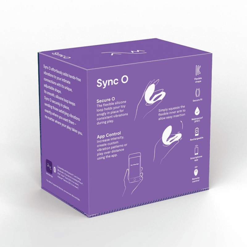Смарт-вібратор для пар We-Vibe Sync O Light Purple Смарт-вібратор для пар We-Vibe Sync O Light Purple