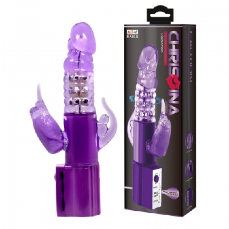 Вибратор LyBaile Pretty Love Christina Double Vibrator Фиолетовый Вибратор LyBaile Pretty Love Christina Double Vibrator Фиолетовый